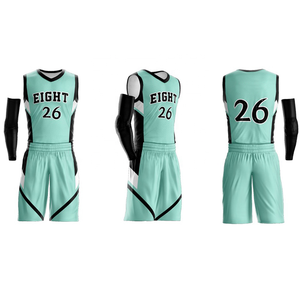 Maillot de basket-ball réversible personnalisé personnalisé costumes pour hommes jeunes surdimensionné professionnel uniforme de basket-ball ensemble de vêtements - Product Image 1