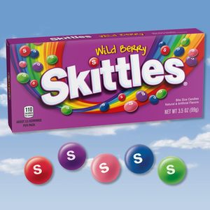 SKITTLES Wild Berry Chewy Candy Theater <b>Box</b>, 3.5 oz <b>Box</b> (Pack of 12) - Product Image 3