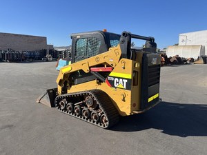 Machines de construction compactes d'origine assez utilisées Chargeuse compacte CAT à usage intensif à vendre Chargeuse compacte à dérapage - Product Image 5