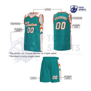 Uniforme de Baloncesto Deportivo Ligero, Profesional, Cómodo, Ajustado, Nuevo, de Alta Calidad, Moderno - Product Image 3