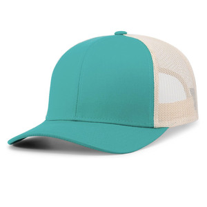 Gorra de camionero bordada con logotipo personalizado gorra de béisbol de color sólido gorra de 5 paneles gorra de camionero de malla de bajo precio al por mayor - Product Image 1