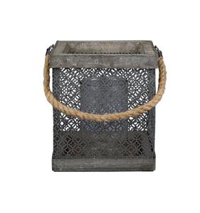 Customized Design & Shape Galvanized Bucket Shape <b>Tealight</b> <b>Candle</b> Holder With Handle Best Price Selling Handmade <b>Tealight</b> Holder - Product Image 6