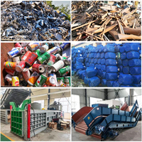Presse à balles horizontale entièrement automatique à haut rendement pour recycler le prix du papier