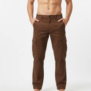 Pantalon cargo pour homme, fabricant OEM, fournisseur en gros, sur mesure, vêtements de travail tactiques décontractés, élégant, multi-poches, léger - Product Image 1