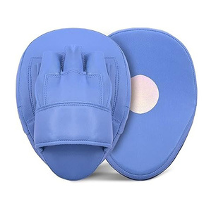 Almohadillas de cuero PU con logotipo personalizado, correa ajustable, entrenamiento de enfoque, Equipo de Boxeo - Product Image 5