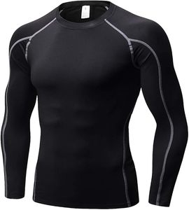 Custom Made Rash <b>Guards</b> High Quality Men Full Sleeve Compression Fighting Gear Shirt - Product Image 3