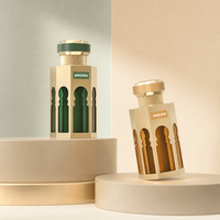 Botol Parfum Kaca Mewah Unik Desain Baru Berkualitas Elegan Bentuk Heksagonal 100ml Kosong dengan Tutup Crimp dari Produsen Anding, Dapat Dipesan Sesuai Kebutuhan