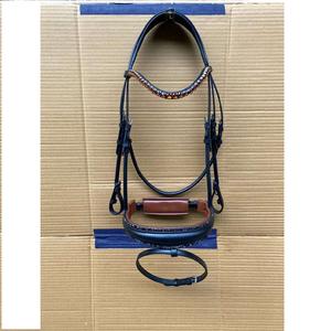 Horskraft สายคล้องคอหนังอังกฤษคุณภาพสูงหัวเข็มขัดทองเหลืองแบบมีสายคาดเอว - Product Image 1