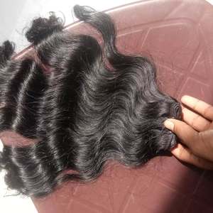 ผมแท้จากเรมี่แท้จากวิหารอินเดียตอนใต้มัดผมมนุษย์ไม่มีสารเคมี - Product Image 2