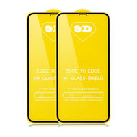 Protection d'écran en verre trempé ultra-fin anti-rayures de qualité supérieure Grade AAA 9D 9H, sans bulles, couverture intégrale pour téléphone portable