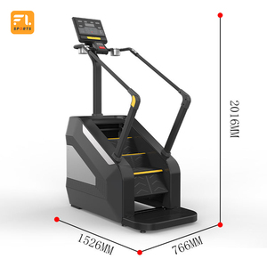 Machines d'escalade électriques aérobies commerciales pour gymnases, machines d'alpinisme - Product Image 6