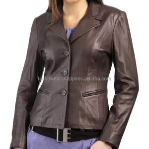 Chaqueta de invierno formal para mujer con estilo, prendas de vestir exteriores elegantes de diseño corto de fabricante de ropa para la temporada de frío - Product Image 4