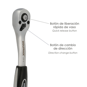 Chiave a Cricchetto ad Alta Coppia da 1/4 di Pollice Plus - Product Image 3