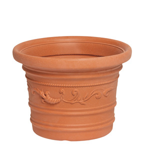 VASO IN PLASTICA FESTONATO D 35XH26 CM PRESTIGE - Product Image 1
