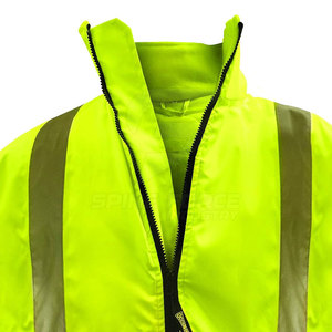 2025 nouveau Design hommes vêtements de travail veste décontracté volant veste de sécurité pour printemps et automne col montant vêtements d'hiver - Product Image 4