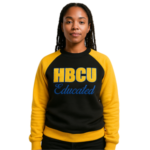 Sweat-shirt à manches raglan Sigma Gamma Rho pour femmes, éducation HBCU, broderie en chenille, sororité grecque, Divine Nine, mode universitaire - Product Image 1