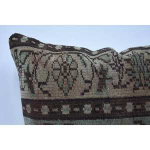 Beige Bohemian Vintage Pattern Wool Pillow 28x28 Inch Embroidered <b>Cushion</b> Woven Decorative <b>Cushion</b> for <b>Christmas</b> - Product Image 2