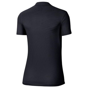 T-shirt à col polo avec broderie de logo personnalisé, coupe slim, tendance, haut court pour femmes, style simple, haut court de sport, polos - Product Image 4