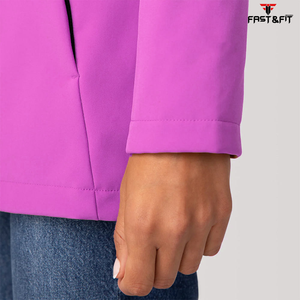 Mejor venta Diseño popular Venta caliente Nueva moda Última moda Slim Fit Impermeable Logotipo impreso personalizado Chaqueta de invierno para mujer - Product Image 5