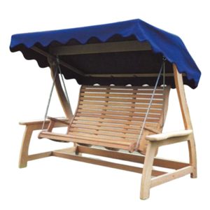 Hot sale teak <b>wood</b> <b>swing</b> with simple modern style suitable for outdoor with strong legs that are anti-rot and durable - Product Image 2