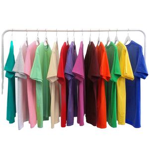 T-shirt en toile polyester/coton pour homme, personnalisable avec logo par transfert thermique, service OEM/ODM, 380g, motif vierge pour votre propre marque, vente en gros - Product Image 1