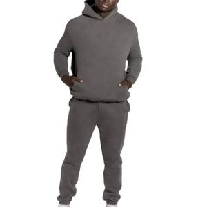 PRO ENTERPRISES Conjuntos Deportivos Personalizados de Invierno para Hombre, 100% Algodón, de Alta Calidad, Antiarrugas, Transpirables, con Forro Polar - Product Image 4
