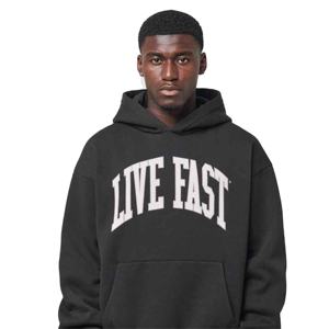 Sudadera con Capucha Extra Grande de Invierno, 550 Gramos, 100% Algodón, Duradera, con Logotipo Personalizado, Impresión Digital, Estampado en Relieve, Color Sólido, Lavada - Product Image 1