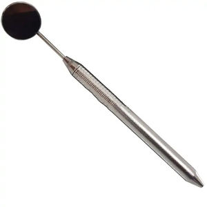 Instrumentos de examen básico Dental Manual reutilizable, espejo de boca de diagnóstico recubierto de silicona con Plasma, agarre ergonómico profesional - Product Image 3