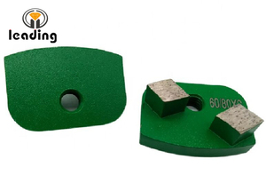 RhinoGrind Contractor Double <span class=keywords><strong>SHARKTOOTH</strong></span> Segmentos de 17x12x10mm para hormigón, piedra, terrazo y cubiertas decorativas de hormigón - Product Image 5