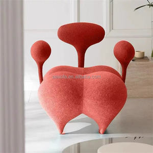 Fauteuil Wingback Green Magic Balloon - Fauteuil de salon confortable en tissu, design moderne et élégant pour la maison, le <span class=keywords><strong>bureau</strong></span>, la chambre, l'appartement - Product Image 3