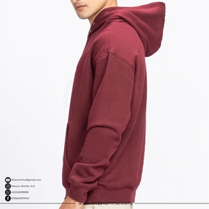 Sudadera con Capucha para Hombre, de Invierno, de Alta Calidad, Mezcla de Algodón/Poliéster, Gruesa, Ecológica, 400gsm, Estilo Urbano, con Bolsillos - Product Image 3