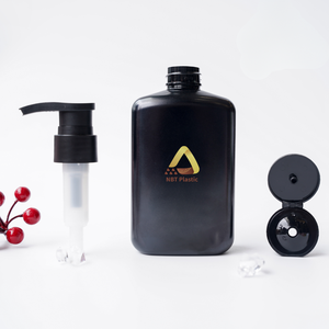 Botella de plástico recargable PET de 350ml para champú y cuidado personal para productos para el cabello - Product Image 5