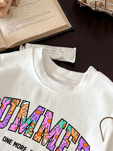 Camisetas para Mujer, Corte Ajustado, Manga Corta, Cuello Redondo, Estilo Casual Básico, Ropa de Moda Primavera Verano 2026 - Product Image 3