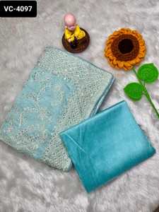 Indian Party and Festival Function Wear Tabby <b>Organza</b> <b>Silk</b> Saree with Diamond Satin <b>Silk</b> Blouse Pieces for Women Low Price Sari - Product Image 3