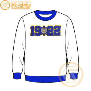 Sudadera de lana de algodón Sigma Gamma Rho personalizada de alta calidad, Jersey bordado, chaqueta para mujer, ropa griega, estilo de hermandad - Product Image 2
