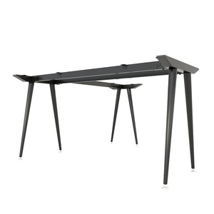 Bureau en L HBCO015 140x150cm, style minimaliste de luxe, système CONE, pieds en acier, mélamine, pour bureau ou chambre, assemblage requis - Product Image 5