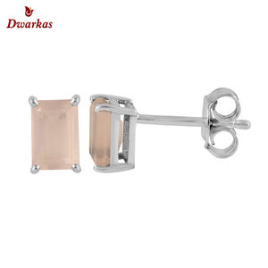 ต่างหูดีไซน์ยอดนิยม925ต่างหูพลอยเพอริดอตเงินสเตอร์ลิงพร้อมส่ง - Product Image 3