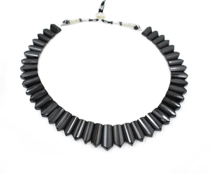 Más vendidos, collar de ónix negro Natural de estilo clásico de alta calidad raro, hecho a mano colgante de piedras preciosas, Gargantilla, joyería, regalo de fiesta - Product Image 2
