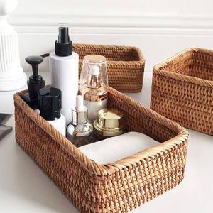 Handmade <b>Storage</b> <b>Basket</b> Using Seagrass Rattan Organizer Design Perfect For Minimalist Modern And Rustic Style Interiors - Product Image 5