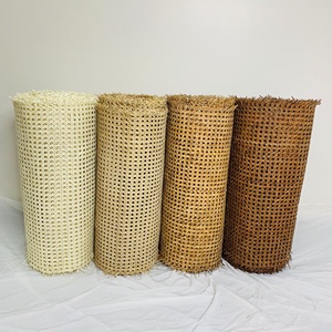 Rollo de malla de mimbre, tejido abierto, Material crudo de Vietnam - Product Image 6