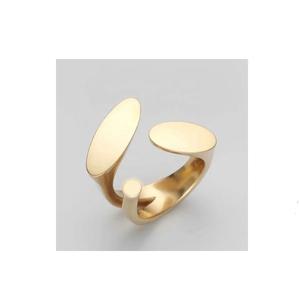 Anillo de servilleta de Metal chapado en oro rosa, diseño de alambre, para decoración de mesa, comedor de boda y restaurante - Product Image 5