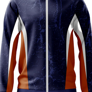 High Performance Polyester/Cotton Canvas <b>Half</b> <b>Zip</b> Pullover Sporty Coat Elastic Cuffs Sublimated Waterproof Breathable Quick Dry - Product Image 6