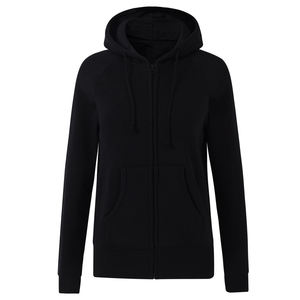 Conjunto de sudadera con capucha de gran tamaño de Invierno para mujer 100% algodón sólido y de moda estilo Puff 3D impreso cremallera diseño Vintage Streetwear - Product Image 4