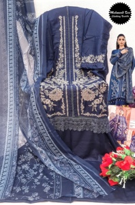 Ensemble de vêtements traditionnels indiens pour femmes, 3 pièces, shalwar kameez kurti, broderie florale, nouveau coton rayonne, vêtements décontractés, vente en gros, 2025 - Product Image 5
