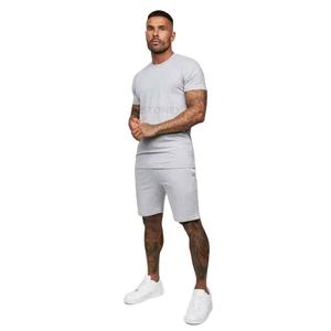 Breathable Hot Sale <b>Summer</b> Outfit T-<b>Shirt</b> & Short Gym Wear T <b>Shirt</b> and Shorts Set Training and Jogging T-<b>shirts</b> Sets <b>for</b> <b>Men</b> - Product Image 1
