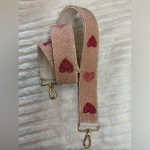 Sangle élégante de sac à main de polyester de perles de verre de broderie avec les fermoirs durables faits à la main légers - Product Image 2