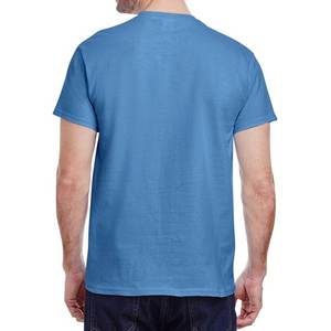Camiseta deportiva de Color sólido para hombre, camiseta de entrenamiento transpirable ajustada para gimnasio, correr, deportes, ropa deportiva, camiseta de verano - Product Image 5