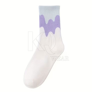 Chaussettes décontractées confortables en coton, séchage rapide, respirantes, tissu léger, coupe décontractée, unisexe, adaptées au travail et à l'usage quotidien - Product Image 2