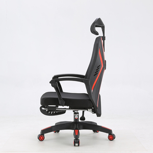 SFGC004 Silla de Juego Ergonómica de Alta Gama Negra y Naranja, con Malla de Nailon y Cuero PU 4D, para Oficina en Casa, Plegable y Ajustable - Product Image 2