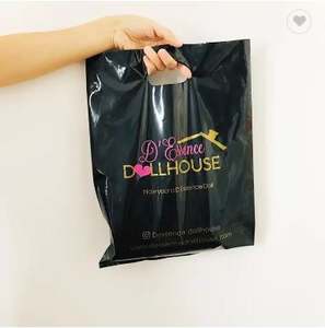 Sac en plastique de haute qualité Sac avec logo personnalisé pour l'emballage de vêtements, sacs découpés à l'emporte-pièce - Product Image 3